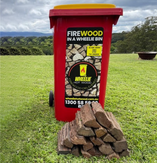 Double split season firewood